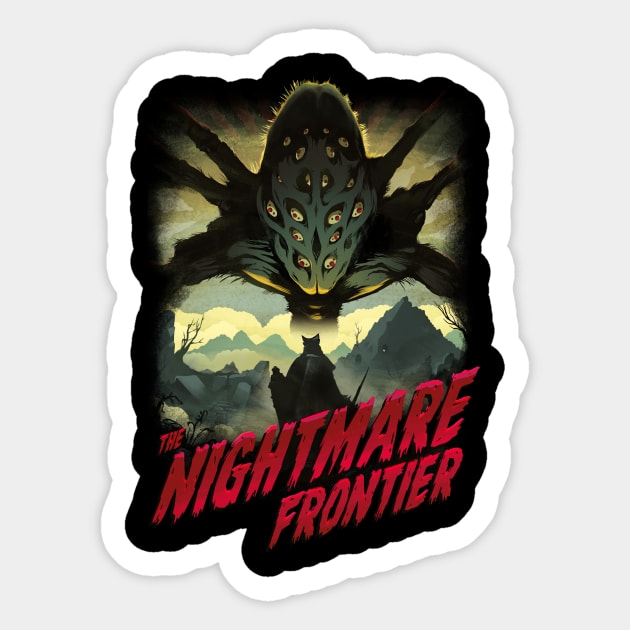 Nightmare Frontier Sticker by Crowsmack